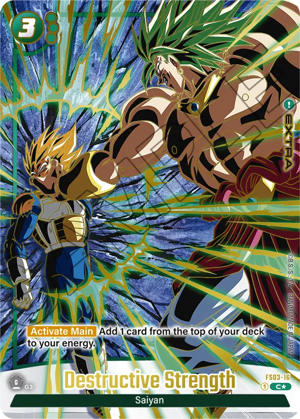 Destructive Strenght FS03-016 [ Inglese / Giapponese ]