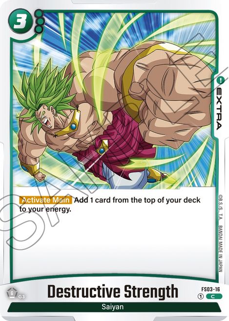 Destructive Strength FS03-16 [ Inglese / Giapponese ]