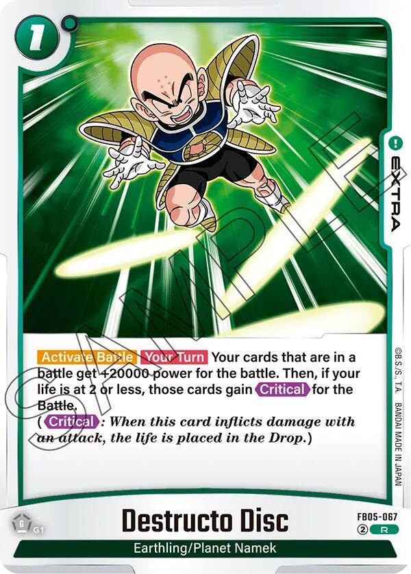 Destructo Disc FB05-067 [ Inglese / Giapponese ]