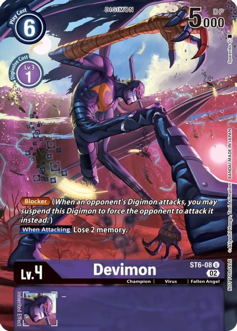 Devimon ST6-08 [ Inglese / Giapponese ]