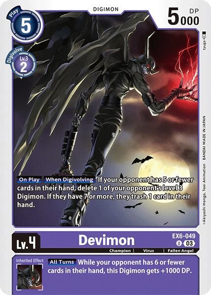 Devimon EX6-049 [ Inglese / Giapponese ]