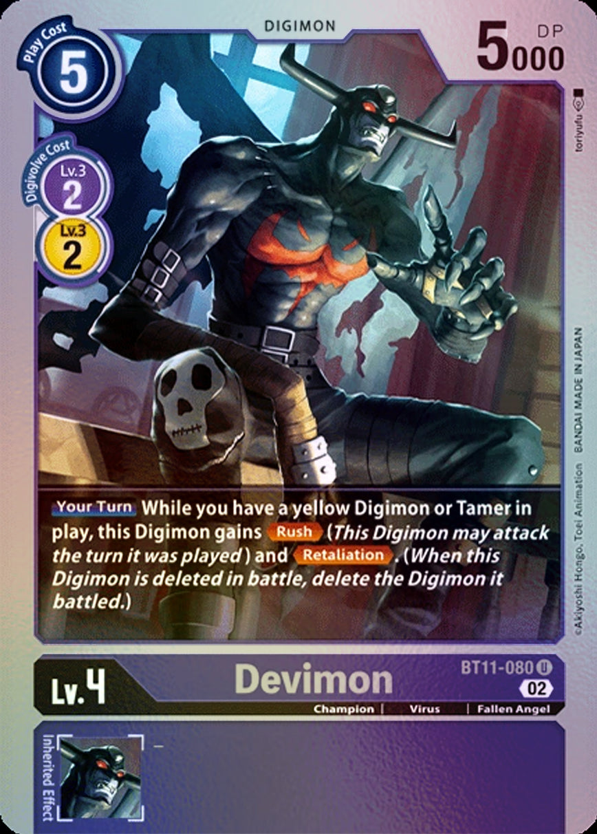 Devimon BT11-080 [ Inglese / Giapponese ]