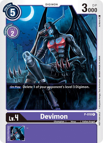 Devimon P-018 [ Inglese / Giapponese ]