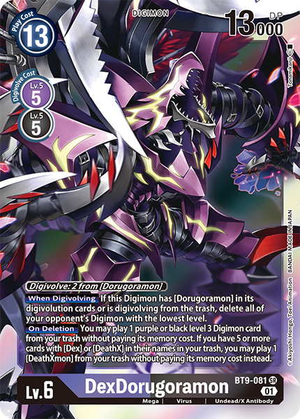 DexDorugoramon BT9-081 [ Inglese / Giapponese ]