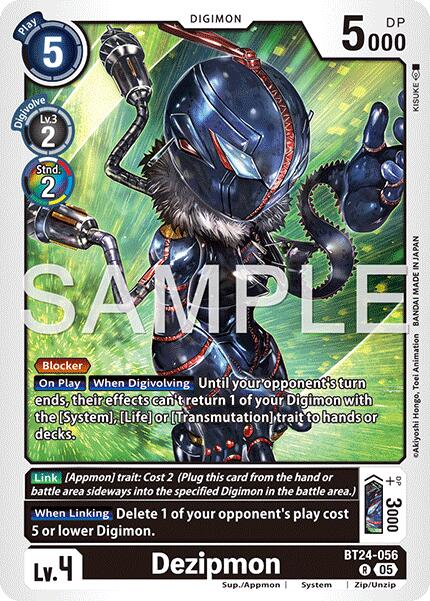 Dezipmon BT24-056 [ Inglese / Giapponese ]