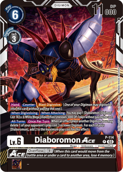 Diaboromon Ace P-114 [ Inglese / Giapponese ]