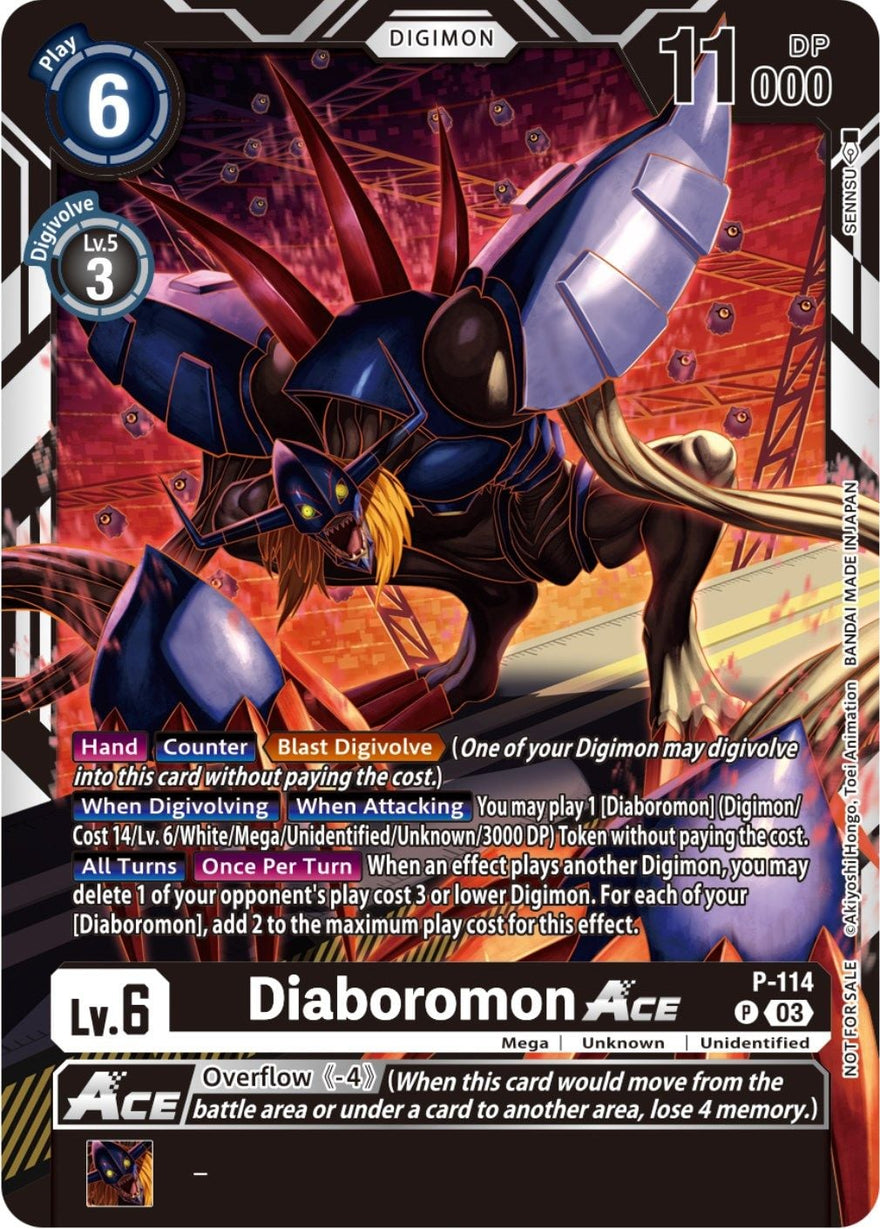 Diaboromon Ace P-114 [ Inglese / Giapponese ]