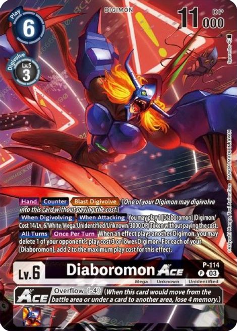 Diaboromon Ace P-114 [ Inglese / Giapponese ]