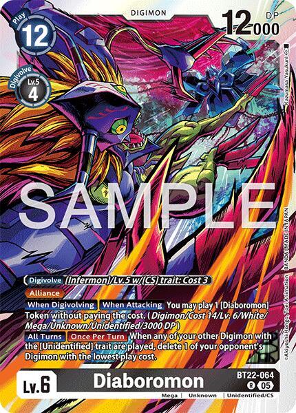 Diaboromon BT22-064 [ Inglese / Giapponese ]