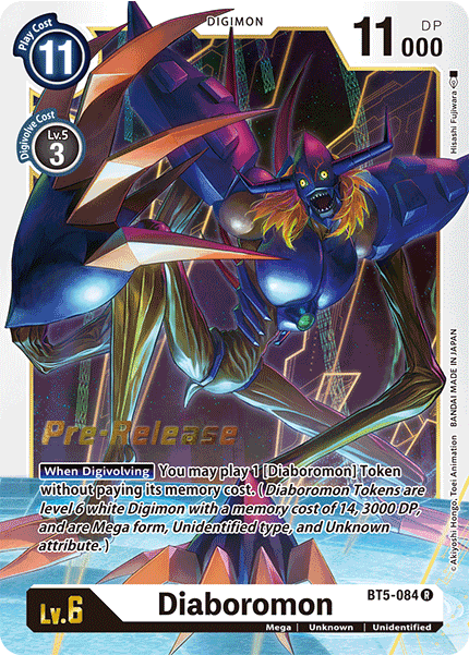 Diaboromon BT5-084 [ Inglese / Giapponese ]
