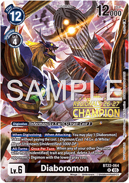 Diaboromon BT22-064 [ Inglese / Giapponese ]