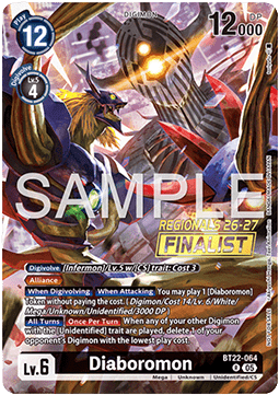 Diaboromon BT22-064 [ Inglese / Giapponese ]