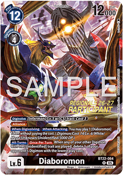 Diaboromon BT22-064 [ Inglese / Giapponese ]