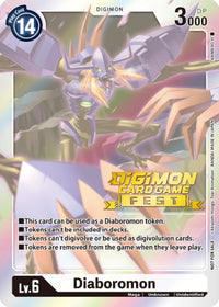Digimoncardgamefest 2022 Token - Diaboromon TOKEN DIGIMONCA.
