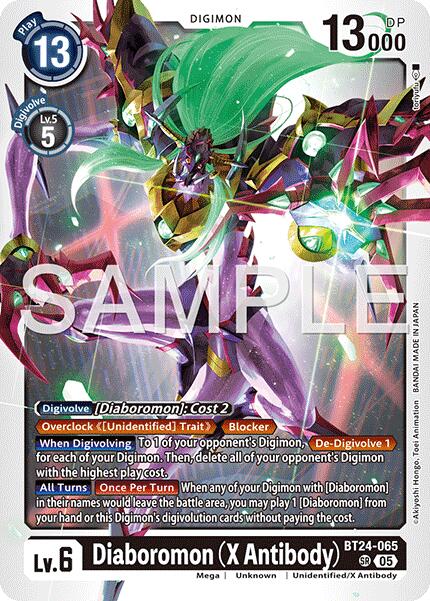 Diaboromon BT24-065 [ Inglese / Giapponese ]