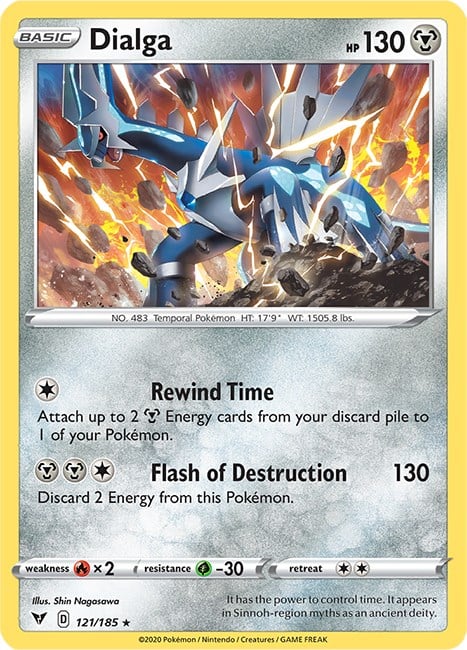 Dialga - Voltaggio Sfolgorante 121/185 [ Italiano / Inglese ]