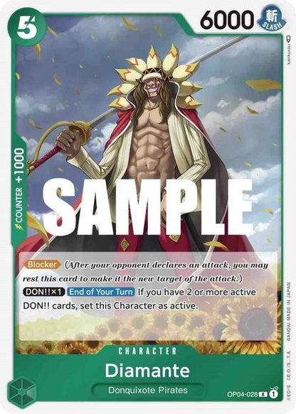 Diamante OP04-028 [ Inglese / Giapponese / Francese / Cinese Semplificato ]