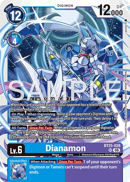 Dianamon BT25-028 [ Inglese / Giapponese ]