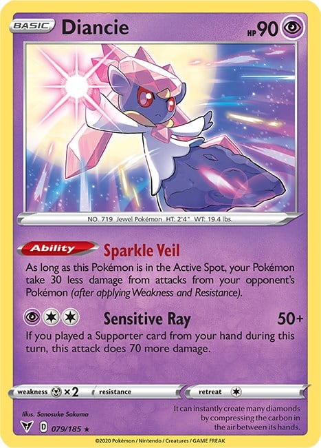 Diancie - Voltaggio Sfolgorante 079/185 [ Italiano / Inglese ]