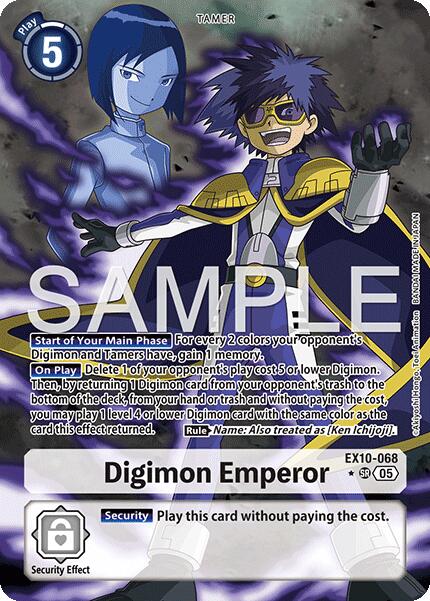 Digimon Emperor EX10-068 [ Inglese / Giapponese ]