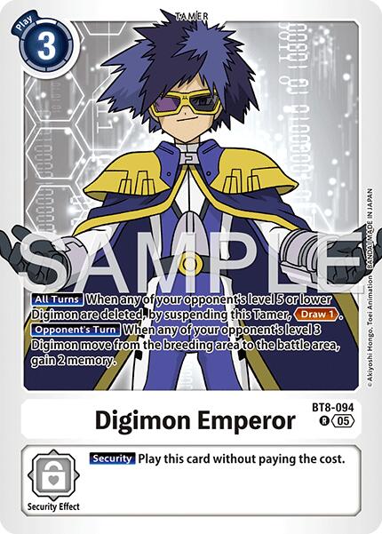 Digimon Emperor BT8-094 [ Inglese / Giapponese ]