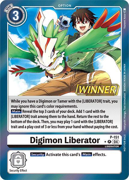 Digimon Liberator P-151 [ Inglese / Giapponese ]