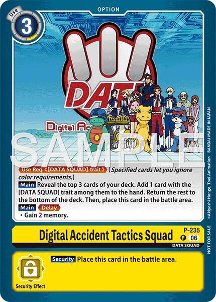 Digital Accident Tactics Squad P-235 [ Inglese / Giapponese ]