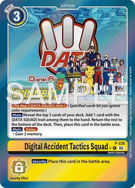 Digital Accident Tactics Squad P-235 [ Inglese / Giapponese ]