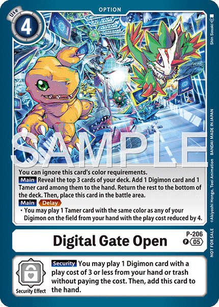 Digital Gate Open P-206 [ Inglese / Giapponese ]
