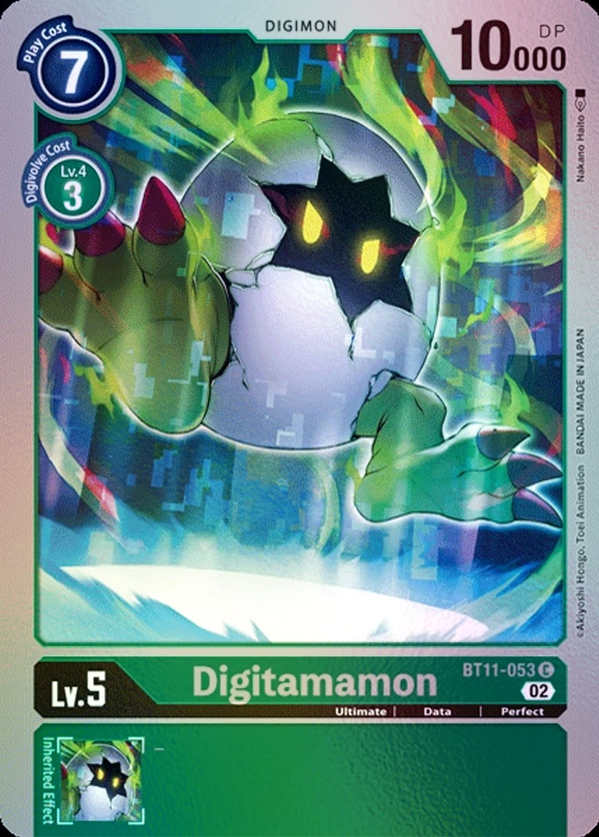 Digitamamon BT11-053 [ Inglese / Giapponese ]