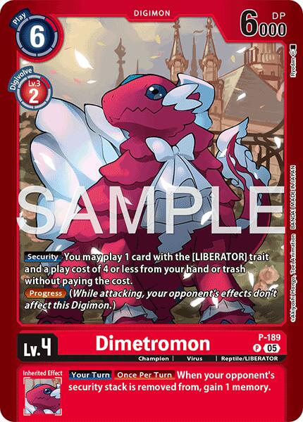Dimetromon P-189 [ Inglese / Giapponese ]