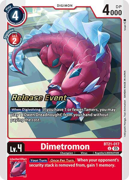 Dimetromon BT21-017 [ Inglese / Giapponese ]