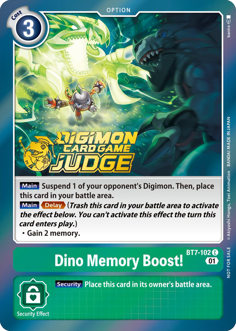Dino Memory Boost! BT7-102 [ Inglese / Giapponese ]