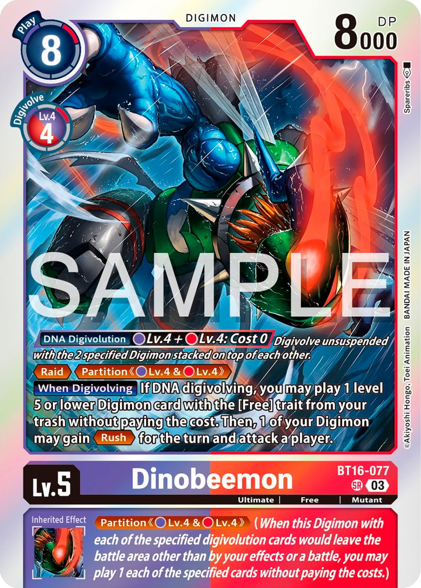 Dinobeemon BT16-077 [ Inglese / Giapponese ]