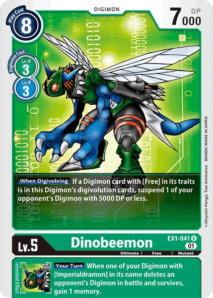 Dinobeemon EX1-041 [ Inglese / Giapponese ]