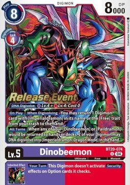 Dinobeemon BT20-074 [ Inglese / Giapponese ]