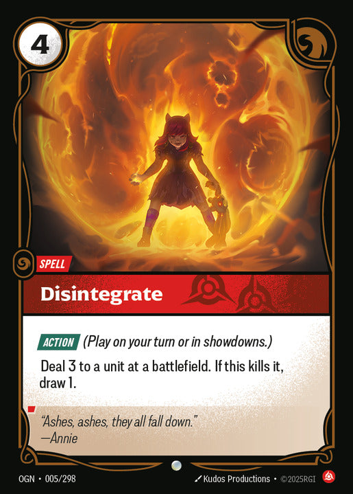Disintegrate (Common) [ Inglese / Cinese Semplificato ]