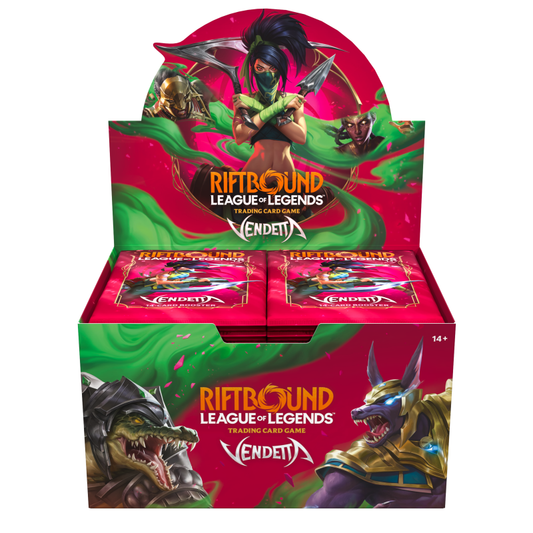 Riftbound League of Legends TCG Vendetta Booster Display 24 Buste ENG UVS Games
