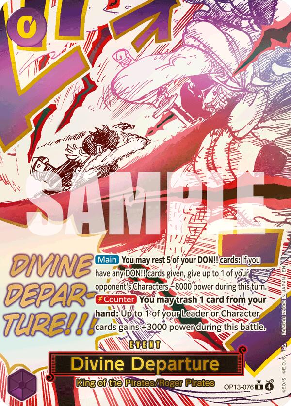 Divine Departure OP13-076 [ Inglese / Giapponese / Francese / Cinese Semplificato ]