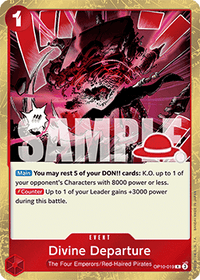 RARE - (Luffy Deck Stamp) - Learn Together Deck Set 01