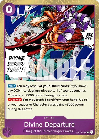 Divine Departure OP13-076 [ Inglese / Giapponese / Francese / Cinese Semplificato ]