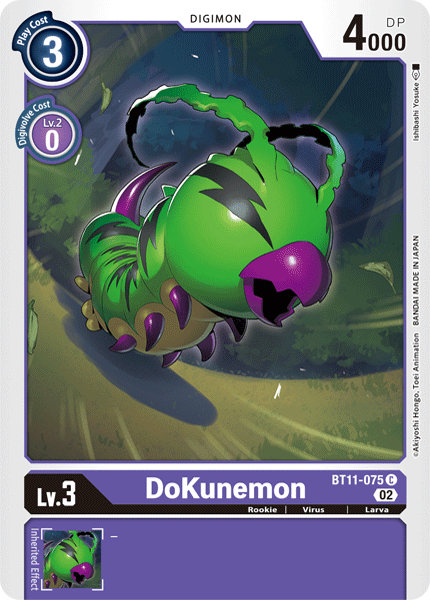 DoKunemon BT11-075 [ Inglese / Giapponese ]