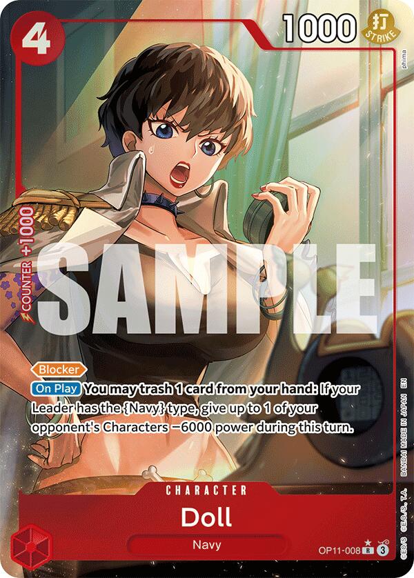 Doll OP11-008 [ Inglese / Giapponese / Francese / Cinese Semplificato ]