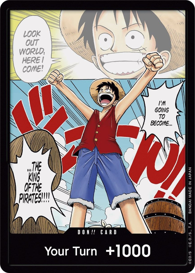 DON!! 000 OP-01: ROMANCE DAWN-000 [ Inglese / Giapponese / Francese / Cinese Semplificato ]