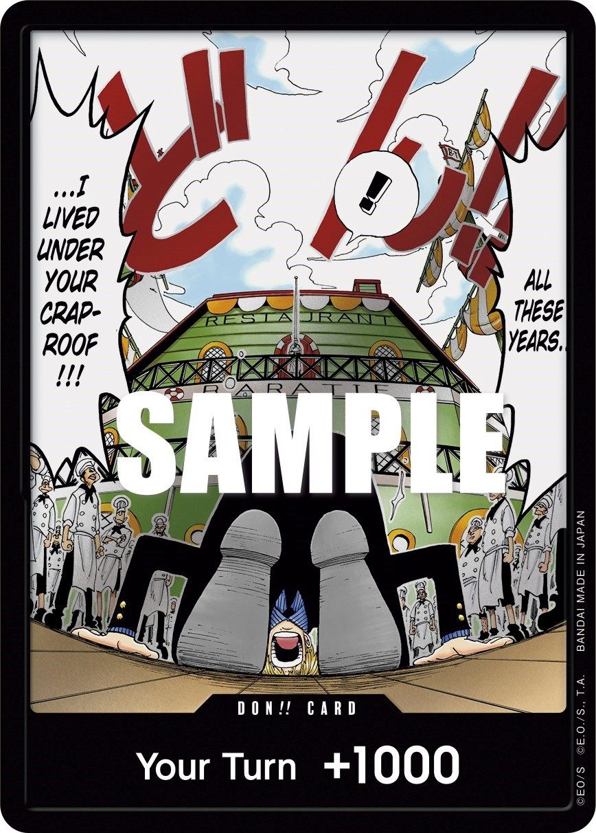 DON!! OP-03 [ Inglese / Giapponese / Francese / Cinese Semplificato ]