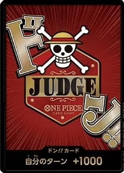 DON!! 000 JUDGE PROMOS-000 [ Inglese / Giapponese / Francese / Cinese Semplificato ]
