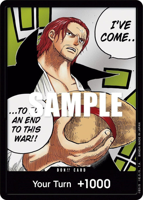 DON!! OP-02 [ Inglese / Giapponese / Francese / Cinese Semplificato ]