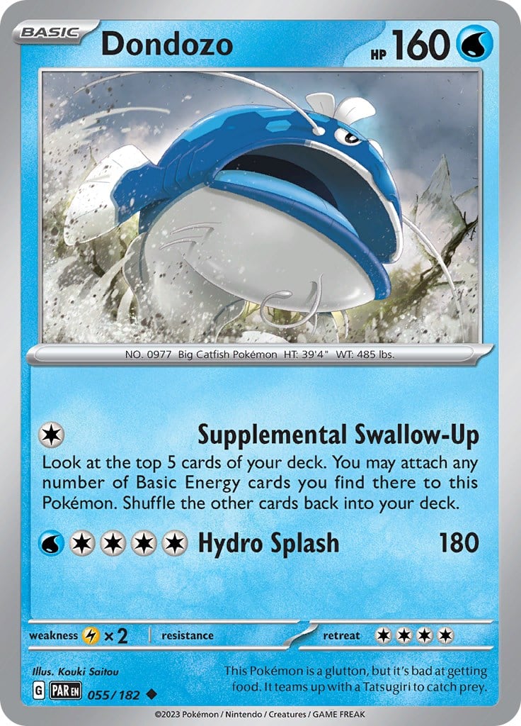 Dondozo - Paradosso Temporale 055/182 [ Italiano / Inglese ]