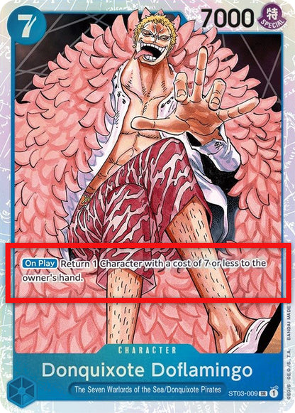 Donquixote Doflamingo ST03-009 [ Inglese / Giapponese / Francese / Cinese Semplificato ]
