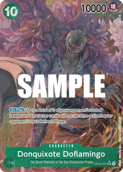 Donquixote Doflamingo OP04-031 [ Inglese / Giapponese / Francese / Cinese Semplificato ]